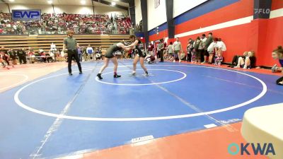 117 lbs Rr Rnd 3 - Jadyn Majors, Grove Takedown Club vs Lynly Lamons, Tahlequah Wrestling Club