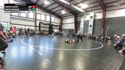 Semifinal - Vincent Dugan, Pompton Plains vs Rocco Knowles, Mullica Hill