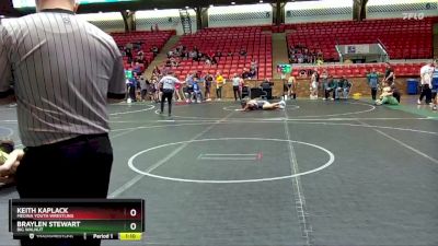 72 lbs Quarterfinal - Braylen Stewart, Big Walnut vs Keith Kaplack, Medina Youth Wrestling