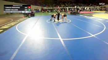 2A/1A Boys 138 1st Place Match - Carlos Fernandez, Culver Boys vs Rowdy Williams, Oakridge Boys