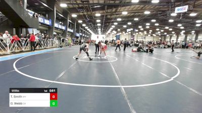 120 lbs Consi Of 8 #1 - Trey Smith, WY vs Olli Webb, GA