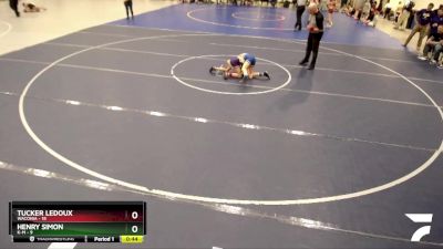 75 lbs Finals (8 Team) - Tucker Ledoux, Waconia vs Henry Simon, K-M