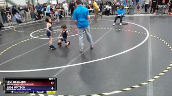 40 lbs Quarterfinal - Levi Barnard, Anchor Kings Wrestling Club vs Jude Watson, Mid Valley Wrestling Club