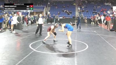 165 lbs Round Of 16 - Reece Bentley, Noble vs Valarie San, Putnam