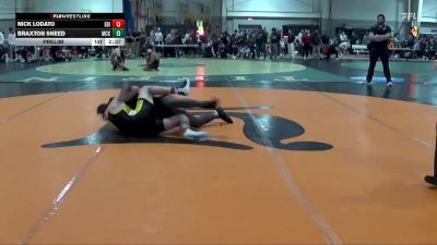 197 lbs Prelim - Nick Lodato, Edinboro vs Braxton Sneed, McKendree