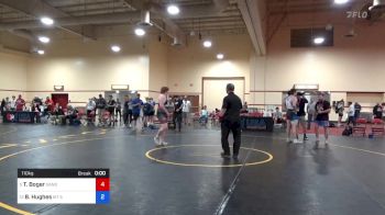 110 kg Rnd Of 16 - Trayvn Boger, Sanderson Wrestling Academy vs Brendan Hughes, Mt Spokane Wrestling Club