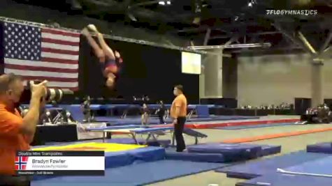 Bradyn Fowler - Double Mini Trampoline, Panhandle Perfection - 2021 USA Gymnastics Championships