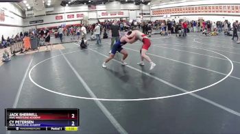 165 lbs 1st Place Match - Jack Sherrell, MWC Wrestling Academy vs Cy Petersen, MWC Wrestling Academy