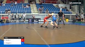 113 lbs Cons 32 #1 - Kai Shultz, Oklahoma vs Camden Padgett, Kansas