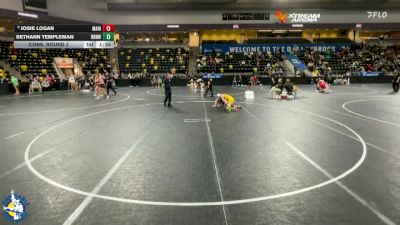 125 lbs Cons. Round 2 - Bethann Templeman, Raccoon River-Northwest vs Josie Logan, Marion