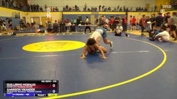 215 lbs Round 2 - Guillermo Morales, Dodge City Training Center vs Garrison Vikander, Manhattan Regional Training Center (MRTC)