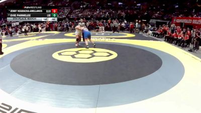 G-235 lbs 5th Place Match - Jenny Huaracha-Arellanos, G-Olen. Orange vs Evie Parmelee, G-Liberty-Benton