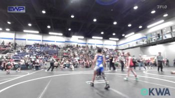 58/61 lbs Rr Rnd 3 - Kapri Bruens, Carl Albert vs Korey Maxwell, Choctaw Ironman Youth Wrestling