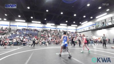 58/61 lbs Rr Rnd 3 - Kapri Bruens, Carl Albert vs Korey Maxwell, Choctaw Ironman Youth Wrestling