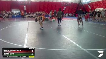 113 lbs Round 2 (4 Team) - Blake Getz, Roncalli vs Heath Safratowich, Park Rapids