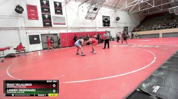 184 lbs Semifinal - Landen Degennaro, Moorpark College vs Isaac Villalobos, Bakersfield College