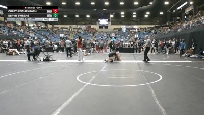 197 lbs Champ. Round 2 - Espyn Sweers, Ottawa University vs Colby Reichenbach, Doane University