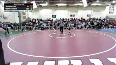 106 lbs Semifinal - Yussuf Bah, Bristol Eastern vs Sean Sevigny, Notre Dame-West Haven