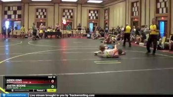 140 lbs Round 3 (6 Team) - Aiden King, Olympia National Team vs Justin Boone, Death Squad