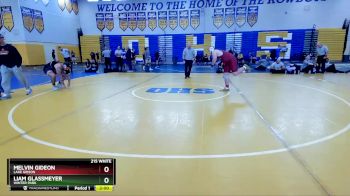 215 White Semifinal - Liam Glassmeyer, Winter Park vs Melvin Gideon, Lake Gibson