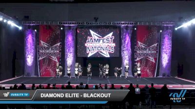 Diamond Elite - Blackout [2022 L4 Senior - D2 - Small - A Day 2] 2022 JAMfest Cheer Super Nationals