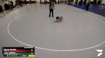 95 lbs Quarterfinals (8 Team) - Carl Murray, Z-M (Zumbrota/Mazeppa) vs Rylan Gruber, Pierz