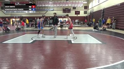 123.9-131.1 Champ. Round 3 - Zach Smith, Premier Wrestling Center vs Konstantinos Panos, Big Game WC
