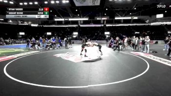 144 lbs Cons. Semi - Ryan Vader, Zillah vs Grant Rose, Rogers (Puyallup)