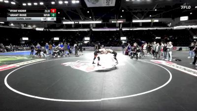 144 lbs Cons. Semi - Ryan Vader, Zillah vs Grant Rose, Rogers (Puyallup)