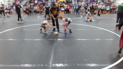 80 lbs Cons. Round 2 - Jace Jackson, Unaffiliated vs Brantlee James, Summerville Take Down