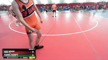 165 lbs Round 3 (6 Team) - Alec Newby, Bemidji vs Kaiden Hackett, IL Top Dawgs-ORANGE