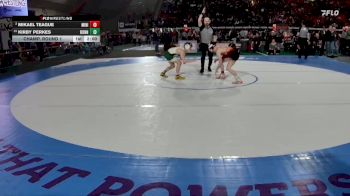 5A 106 lbs Champ. Round 1 - Kirby Perkes, Bonneville vs Mikael Teague, Minico