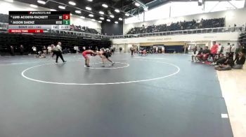 141 lbs Semifinal - Jason Saenz, Mt. San Antonio College vs Luis Acosta-Tackett, Bakersfield College