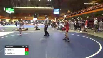 95 lbs Consolation - Braaden Heinz, Brighton Wrestling Club vs Christopher Gamino, Scottsbluff Wrestling Club