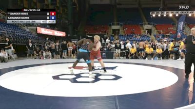 285 lbs Champ. Rd Of 128 - Xander Rose, CO vs Abraham Datte, CA