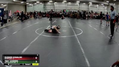 48 lbs Round 1 (8 Team) - Gunner Kowalski, Killer Elite vs Trey Sanders, Mat Assassins Red