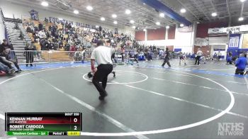 132 lbs Cons. Round 3 - Robert Cardoza, Excelsior Charter vs Kennan Murray, Los Alamitos