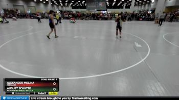 150 lbs Cons. Round 2 - Alexander Molina, Nebraska vs August Schutte, NG Bombers Wrestling Club