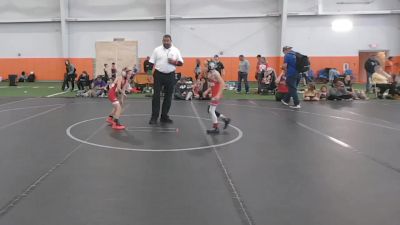48-52 lbs Round 3 - Pierce Monroe, Valor Wrestling vs Blake Lance, Wadsworth Youth Wrestling