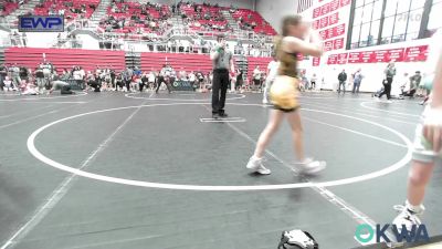 58 lbs Rr Rnd 3 - McKynna Scott, Noble Takedown Club vs Kamdyn Carver, D3 Wrestling Cluib