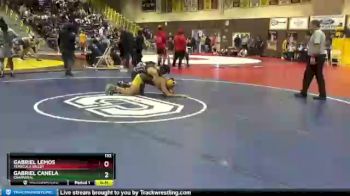 132 lbs Cons. Round 4 - Gabriel Lemos, Temecula Valley vs Gabriel Canela, Chaparral