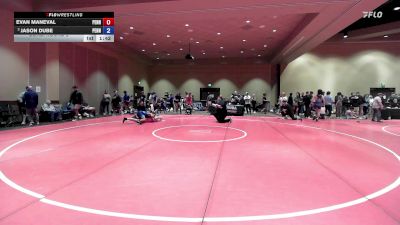 150 lbs Cons. Round 5 - Evan Maneval, Pennsylvania vs Jason Dube, Pennsylvania