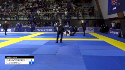 MAXIME BENJAMIN C CRETIER vs LUCA ANACORETA 2024 European Jiu-Jitsu IBJJF Championship