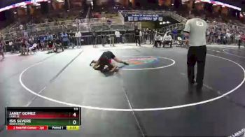 115 lbs Cons. Round 1 - Janet Gomez, LaBelle vs Isis Severe, North Miami