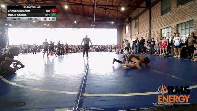 85 lbs Rr Rnd 1 - Chase Gabbard, Raw Wrestling Club vs Millie Garcia, Standfast