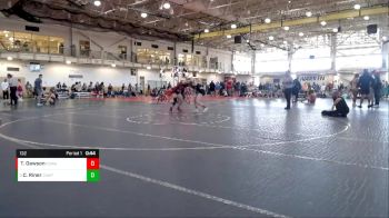 132 lbs Semifinal - Ciara Riner, Huntington vs Taylor Dawson, King Select Wrestling Academy