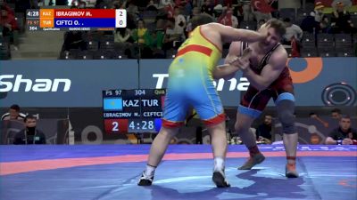 97 kg Mamed Ibragimov, KAZ vs Omer Ciftzi, TUR