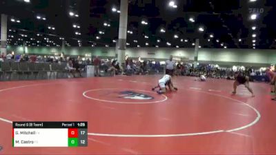 125 lbs Round 6 (8 Team) - Gabriella Mitchell, Sunbear Wrestling vs Mariana Castro, Hawkstyle MX Elite