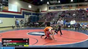 138 lbs Championship Bracket - Jon Michael Turis, Grissom HS vs Joe Galvan, Homewood HS