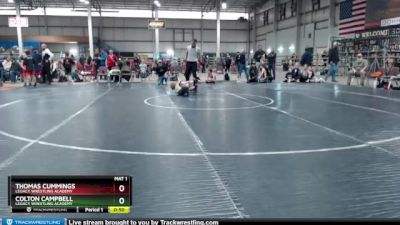 42 lbs Round 2 - Colton Campbell, Legacy Wrestling Academy vs Thomas Cummings, Legacy Wrestling Academy